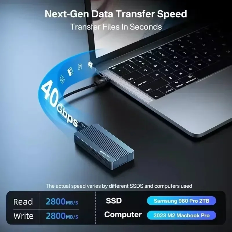 ACASIS 40Gbps M.2 NVMe SSD-Geh – 8Tb M2 Nvme Ssd Bewertung und Preis