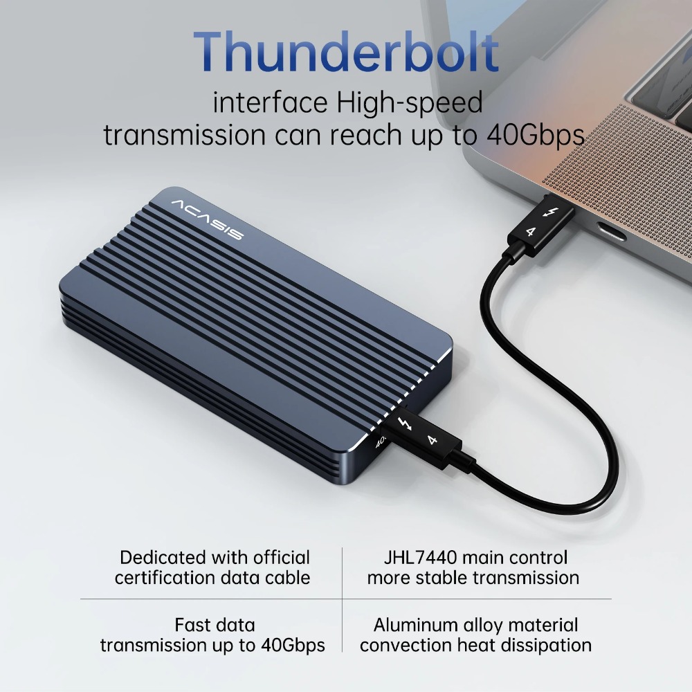 ACASIS 40 Gbit/s M.2 NVMe SSD- – 8Tb M2 Nvme Ssd Bewertung und Preis
