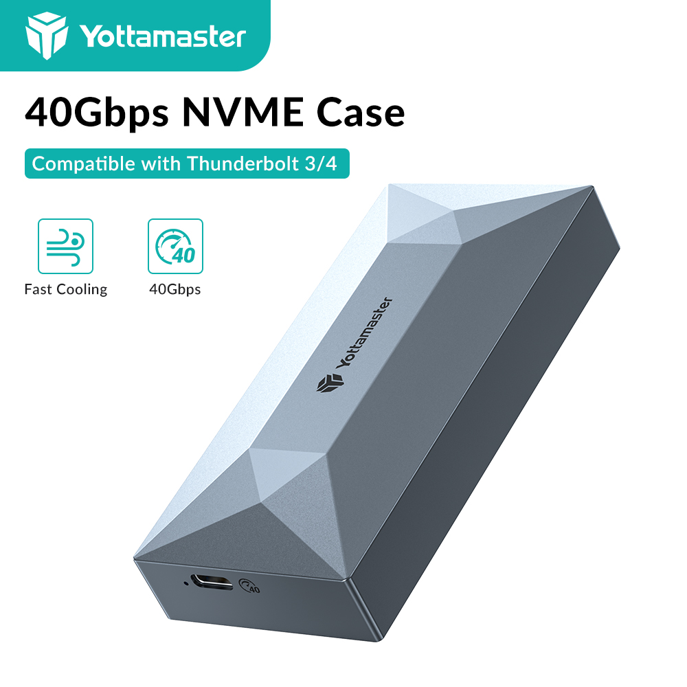 Yottamaster 40Gbps NVMe SSD-Ge – Thunderbolt 4 External Ssd 4Tb Bewertung und Preis